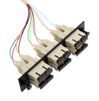 L-COM FSP12-SCDM1-BL-3 FIBRE CORD, 62.5/125UM, SC-FREE END, 3M
