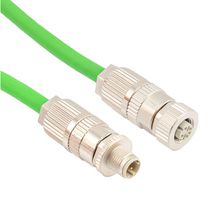 L-COM TRGPA405-2M SENSOR CORD, M12 PLUG-M12 RCPT, 6.6FT