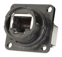 AMPHENOL PCD RJF 544 22 05 100BTX ENET CORD, CAT5E, RJ45 PLUG -RCPT, 19.7"