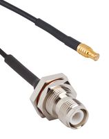 AMPHENOL RF 095-900-571-012 RF COAX CBL, MCX PLUG-TNC JACK, 12"
