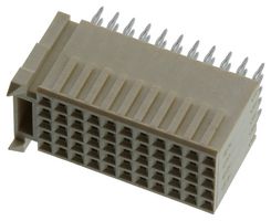 AMPHENOL COMMUNICATIONS SOLUTIONS HM2S30PE5100N9LF CONNECTOR, HARD METRIC, RCPT, 55POS, 2MM