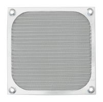 GARDTEC AFM-120M FAN FILTER, 120MM, ALUMINIUM/SS