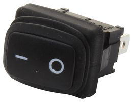 ZF KRE2ANA1BBD. SWITCH, ROCKER, SPST, 16A, 250V, BLACK
