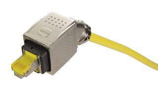 HARTING 09352200402 RJ45 CONN, ANGLED PLUG, 8P8C, 1PORT
