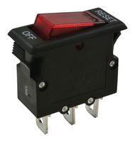 TE CONNECTIVITY - POTTER&BRUMFIELD W51-A121B1-10 CIRCUIT BREAKER, THERMAL, 1P, 125V, 10A