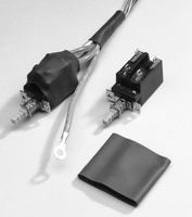 TE CONNECTIVITY - RAYCHEM VERSAFIT-MINI-SPL-3/16-BK HEAT SHRINK TUBING, 4.8MM ID, PO, BLACK,
