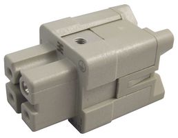 WEIDMULLER HTE/004 RECTANGULAR INSERT, FEMALE, 3 POSITION, SCREW