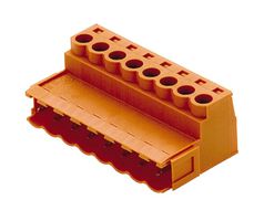 WEIDMULLER 1627260000 TERMINAL BLOCK, R/A HEADER, 4POS, 5.08MM
