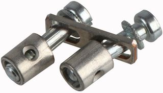 WEIDMULLER 0336400000 JUMPER BAR, 2POS, BRASS, TERMINAL BLOCK