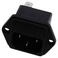 MULTICOMP PRO MC001536 POWER ENTRY, PLUG, 10A, 250VAC, QC