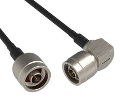 AMPHENOL RF 095-909-186M100 RF CABLE, N PLUG TO RA N PLUG, 3.3FT