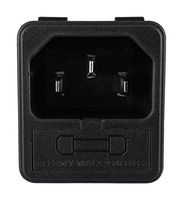 QUALTEK ELECTRONICS 723W-X2/04 CONNECTOR, POWER ENTRY, PLUG, 10A