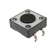 APEM MJTP1212 TACTILE SW, SPST, 0.05A, 12VDC, TH