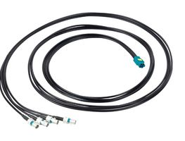 AMPHENOL RF 095-820-243M200. CBL, MINI FAKRA TYP A JACK-4X PLUG, 6.6