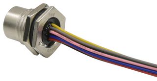 AMPHENOL LTW MSBS-05PFFC-SF8C30 SENSOR CORD, 5P M12 RCPT-FREE END, 11.8"