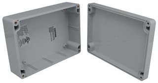 BUD INDUSTRIES PN-1324-A ENCLOSURE, WALL MOUNT, PC, GREY