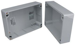 BUD INDUSTRIES PN-1327-A ENCLOSURE, WALL MOUNT, PC, GREY