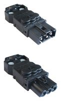 NVENT HOFFMAN ELCN1 LED CONN KIT, POLYAMIDE, BLK, ENCLOSURE