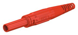 STAUBLI 66.9155-22 4MM BANANA JACK, CABLE MOUNT, 32A, 1KV,