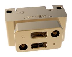 AMPHENOL AEROSPACE 10-504637-013 FIBER OPTIC CONN, 2MT, MODULE, VITA 66.1