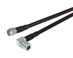 L-COM TRD855SCRGR-3 ENET CORD, CAT5E, RJ45 PLUG-PLUG, 3FT