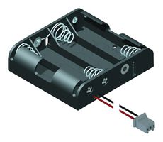 KEYSTONE 2482CN. BATTERY HOLDER, AAA SIZE, WIRE LEAD