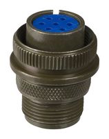 AMPHENOL INDUSTRIAL 97-3106A-22-14S(621) MIL SPEC CIR CONN, PLUG, 22-14, SOLDER