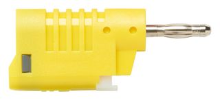 POMONA 73092-4 4MM BANANA PLUG, STACKING, 36A, YELLOW