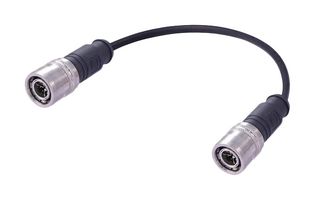 HARTING 21406060888050 CBL ASSY, 8P M12 PLUG-PLUG, 16.4 , BLK