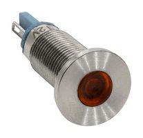 DIALIGHT 620-1101-304F 8MM PANEL MOUNT INDICATORS, RED