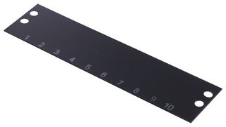 CINCH CONNECTIVITY SOLUTIONS MS-10-140 TERMINAL BLOCK MARKER, 1 TO 10, 9.53MM