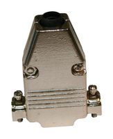 NORCOMP 979-037-030R121 D SUB BACK SHELL, 180DEG, SIZE DC, ZINC