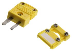 OMEGA SMPW-CC-K-M. THERMOCOUPLE CONNECTOR, K TYPE, PLUG