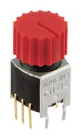 NKK SWITCHES NR01103ANG13-1C ROTARY SWITCH, SP3T, 0.4VA, 28VAC/DC, TH