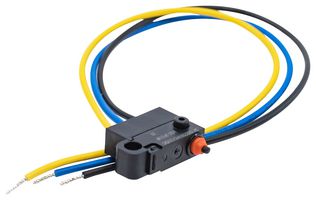 E-SWITCH WS10850100F130WA. MICROSWITCH, SPDT, 0.1A, 250V/48V, 130GF