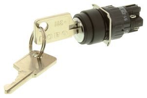 EAO 51-235.025D2. SWITCH, KEY LOCK, 1NO/1NC, 5A, 250V