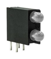 DIALIGHT 553-0711-100F CKT BOARD INDICATOR, G/R, 10/4.7MCD, TH