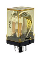 IDEC RR2P-UAC240V. POWER RELAY, 240VAC, 10A, DPDT, SOCKET