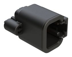 AMPHENOL SINE/TUCHEL ATP04-2P-BM04 AUTOMOTIVE CONNECTOR, 2POS, RCPT, 25A