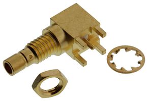 JOHNSON - CINCH CONNECTIVITY 131-3701-531 JACK ASSY,RA PC MOUNT BULKHEAD, SMB