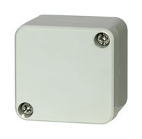 FIBOX PC 050504 ENCLOSURE, DIN RAIL, POLYCARBONATE, GRAY