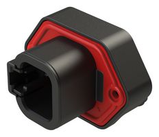 AMPHENOL SINE/TUCHEL ATP15-4P-BM04BLK AUTOMOTIVE CONNECTOR, 4POS, RCPT, BLACK