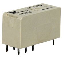 IDEC RQ2V-CN-D24 POWER RELAY, DPDT, 24VDC, 8A, PC BOARD