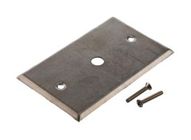 L-COM LC-WPSSCX-01 WALL PLATE, SS, 0.395" DIA/CIRCULAR OPEN