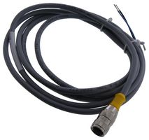 TURCK RK 4.4T-2 EUROFAST CORD, M12, FEMALE 4 POSITION ST