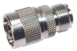 BOMAR INTERCONNECT 1317505 RF/COAXIAL ADAPTER, N PLUG-UHF JACK