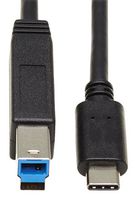 EATON TRIPP LITE U422-20N-G2 USB CABLE, 3.1 TYPE C-TYPE B PLUG, 0.5M
