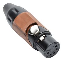AMPHENOL AUDIO AX5FB1M-AU CONNECTOR, XLR AUDIO, PLUG, 5POS, CABLE