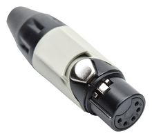 AMPHENOL AUDIO AX5FB8M-AU CONNECTOR, XLR AUDIO, PLUG, 5POS, CABLE