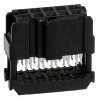 AMP - TE CONNECTIVITY 1658623-1. WIRE-BOARD CONNECTOR RECEPTACLE, 2ROW, 1